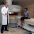 radiologist explaining an open mri